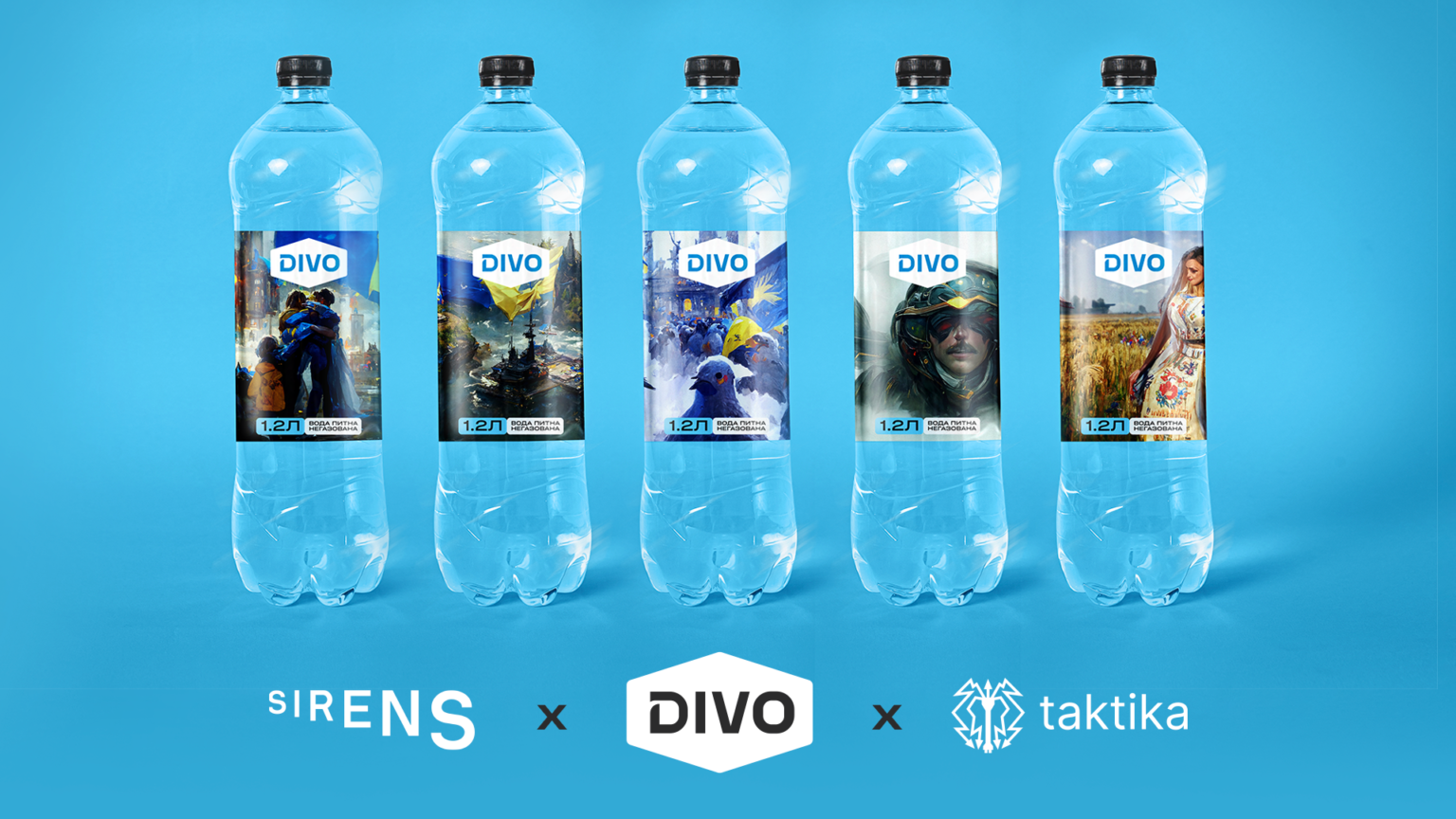 DIVO water bottles