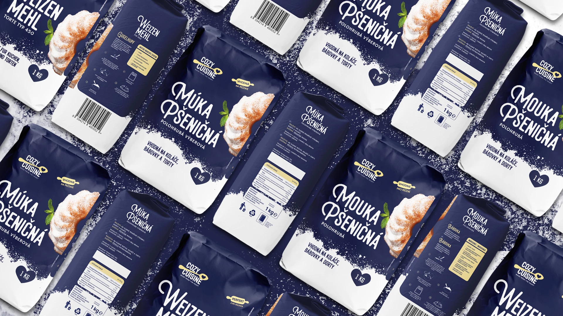 Packaging design for flour