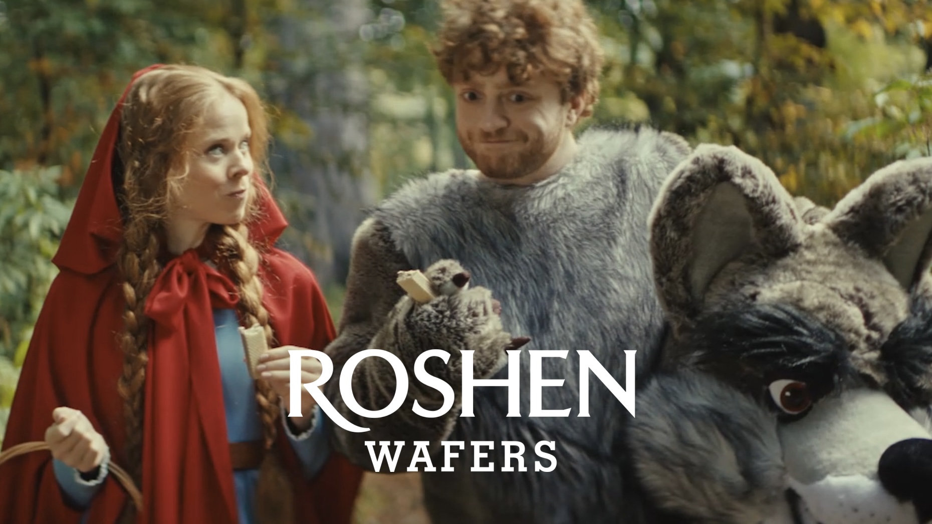 Red Riding Hood for Roshen Wafers