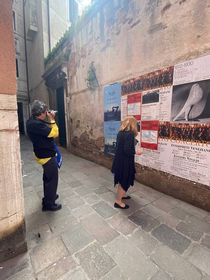 <strong>Bomb shelter map of Venice</strong>